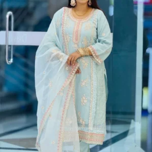 Sana Noor Organza Embroidered Catalogue