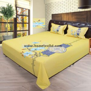 Bed Sheet Tuilip Yellow Red RTP