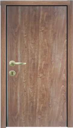 Barmatic Deep Wooden Texture Door Smart eco wood toilet & belcony, Bedroom door, Main door - Image 2