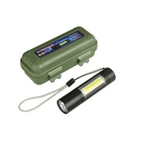 Versatile Portable Flashlight with XPE and COB Technology