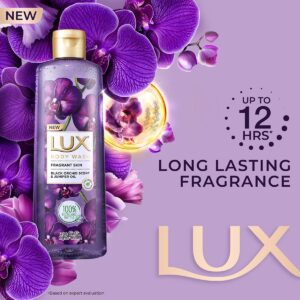 Lux Body Wash Black Orchid Scent & Juniper Oil 245ml
