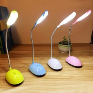 4LEDS Foldable Eye Protection Desk Lamp Reading Lamp Study Table Lamp Book Light Bedroom Night Light