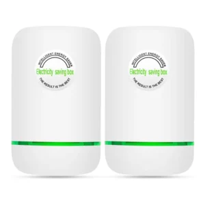 2PCS Power Save, Energy Saver, Electricity Saving Box Household Office Market Device Electric Smart US Plug