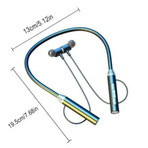 Neck Mounted Bluetooth Earphones Wireless Ultra Long Standby Games Sports Running Anti Sweat Suitable For Android Ios