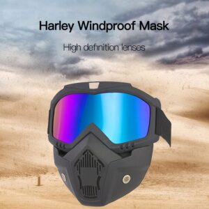 মোটরসাইকেল উইন্ডপ্রুফ মাস্ক গগল এইচডি আউটডোর স্পোর্ট গ্লাস আইওয়্যার রাইডিং মটোক্রস সামার ইউভি সুরক্ষা সানগ্লাস.Sport Glasses Eyewear Riding Motocross Summer UV Protection Sunglasses