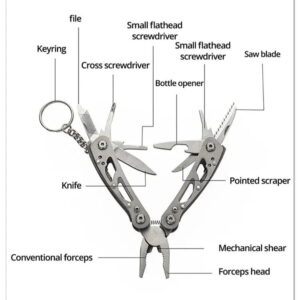 Multifunction Pliers Army Knives Cover Bags Nylon Oxford Set Folding Knife Packaging Nylon Case Gift Nylon Knife Set