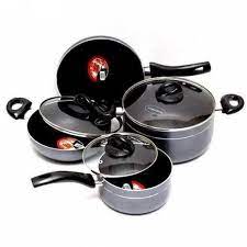 Kiam Non-stick 7pcs Cookware Set – 7 in 1