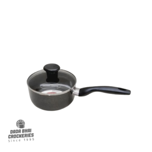 Kiam Non-stick Milk Pan with Glass Lid – 16cm